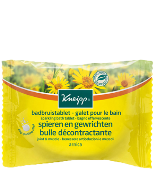 KNEIPP BADBRUISTABLET SPIEREN  GEWRICHTEN ARNICA 1 ST